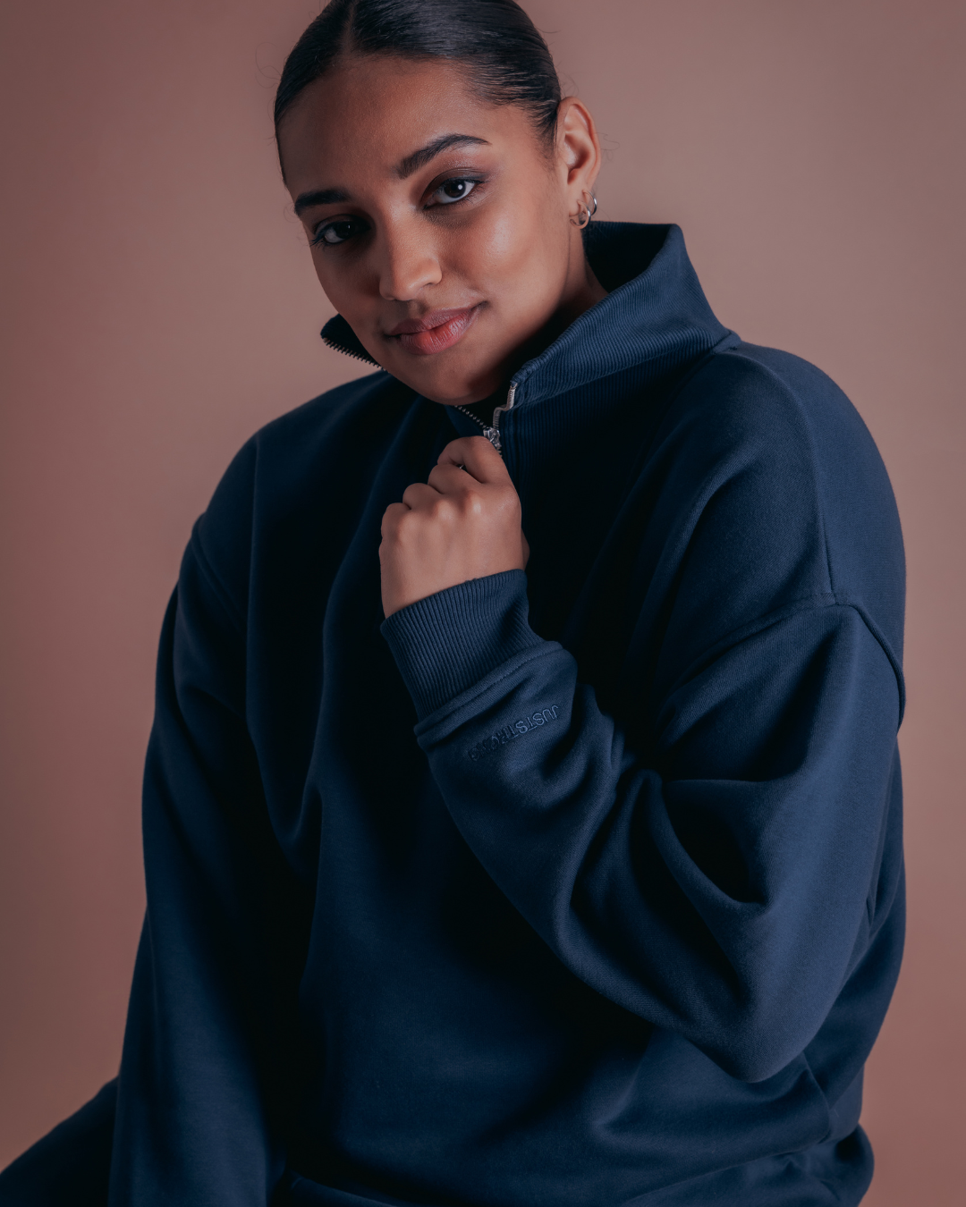 The Classic Quarter Zip - Navy