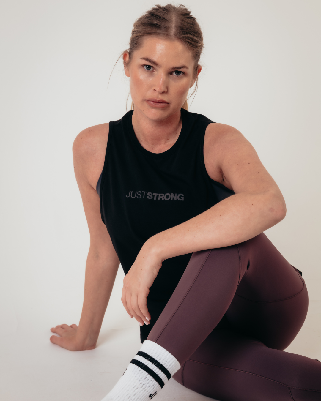 Just Strong Tank - Black