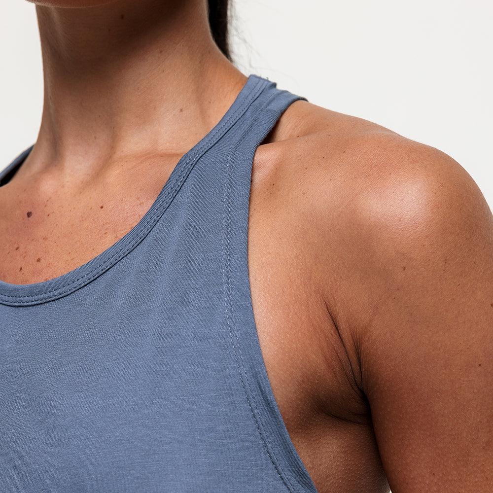 Chandra Tie Tank - Graphite