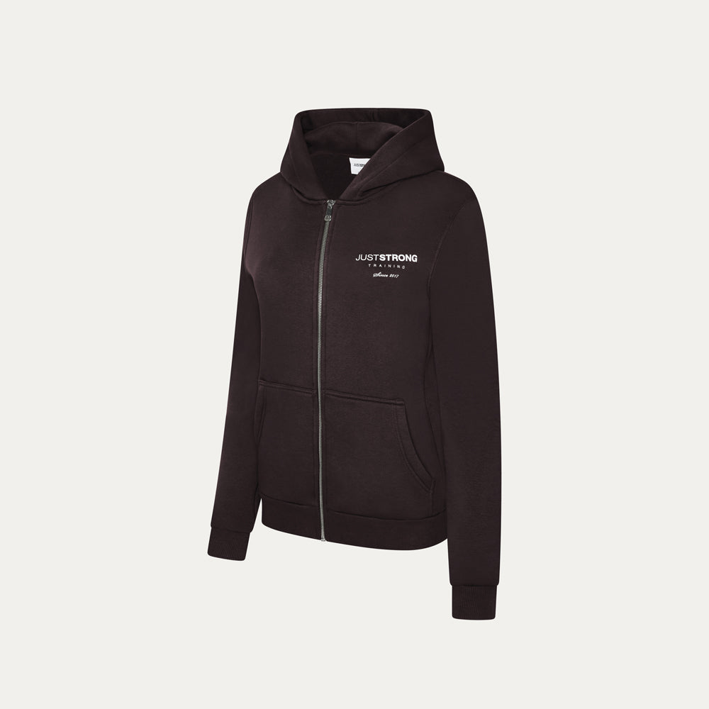 Training Essentials Motion Zip Hoodie - Cocoa