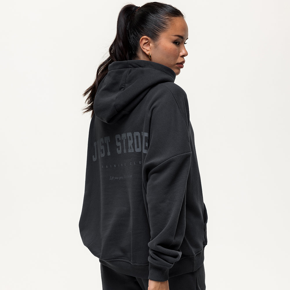 Training Club Oversized Hoodie - Washed Black