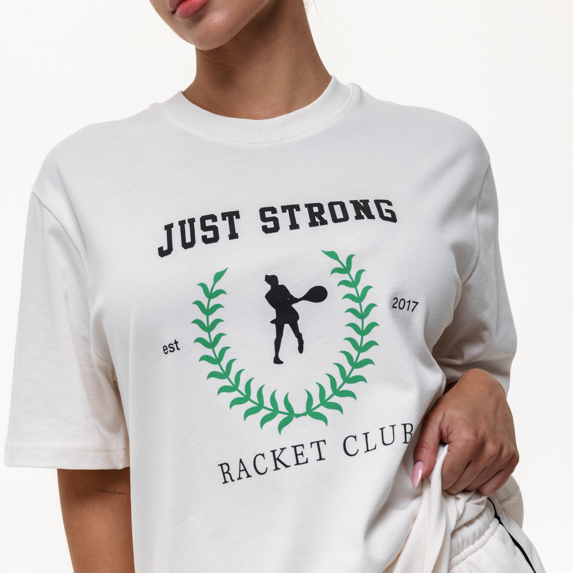 Club House Oversized Game Tee - Off White