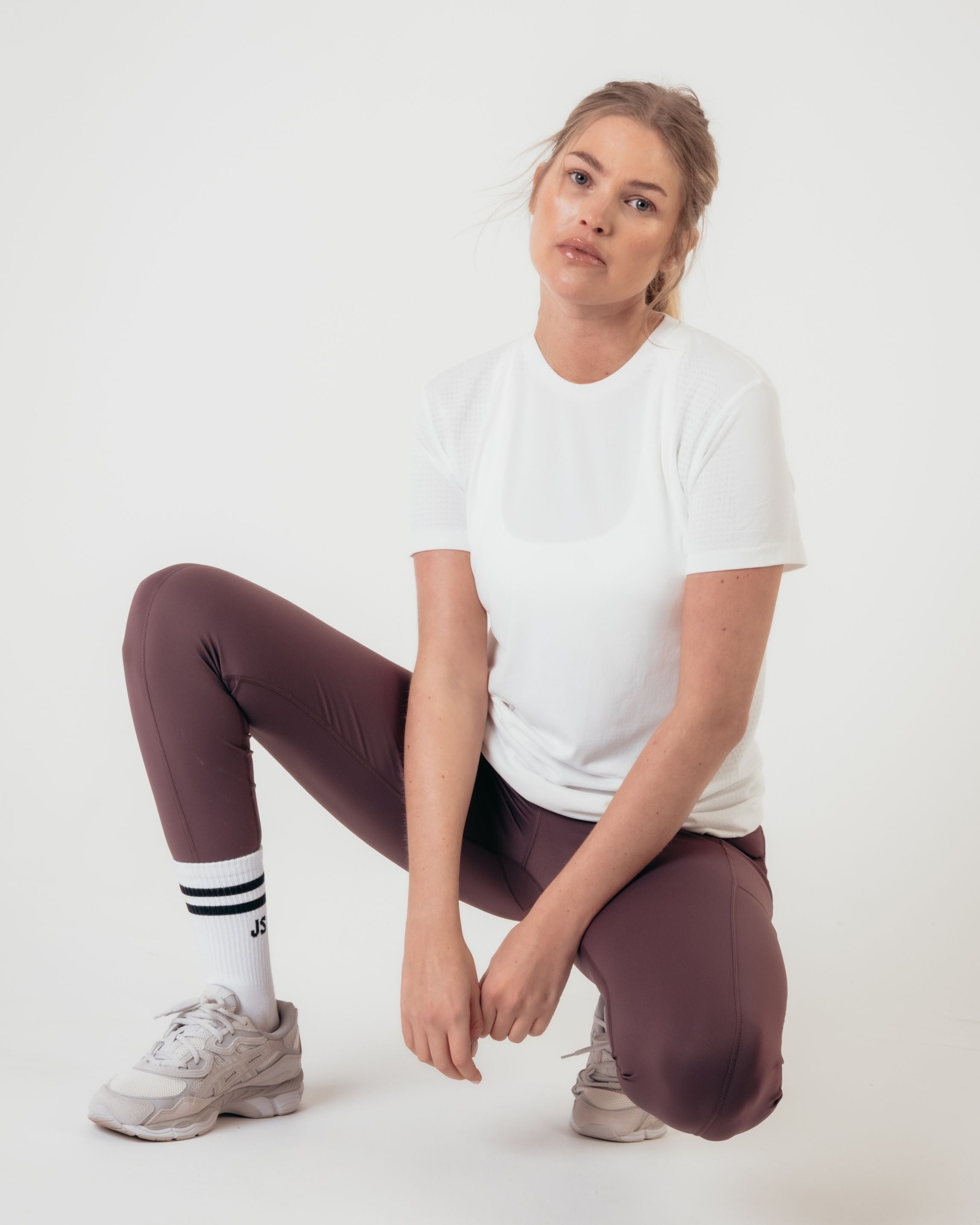 Seamless Performance Training Tee - White