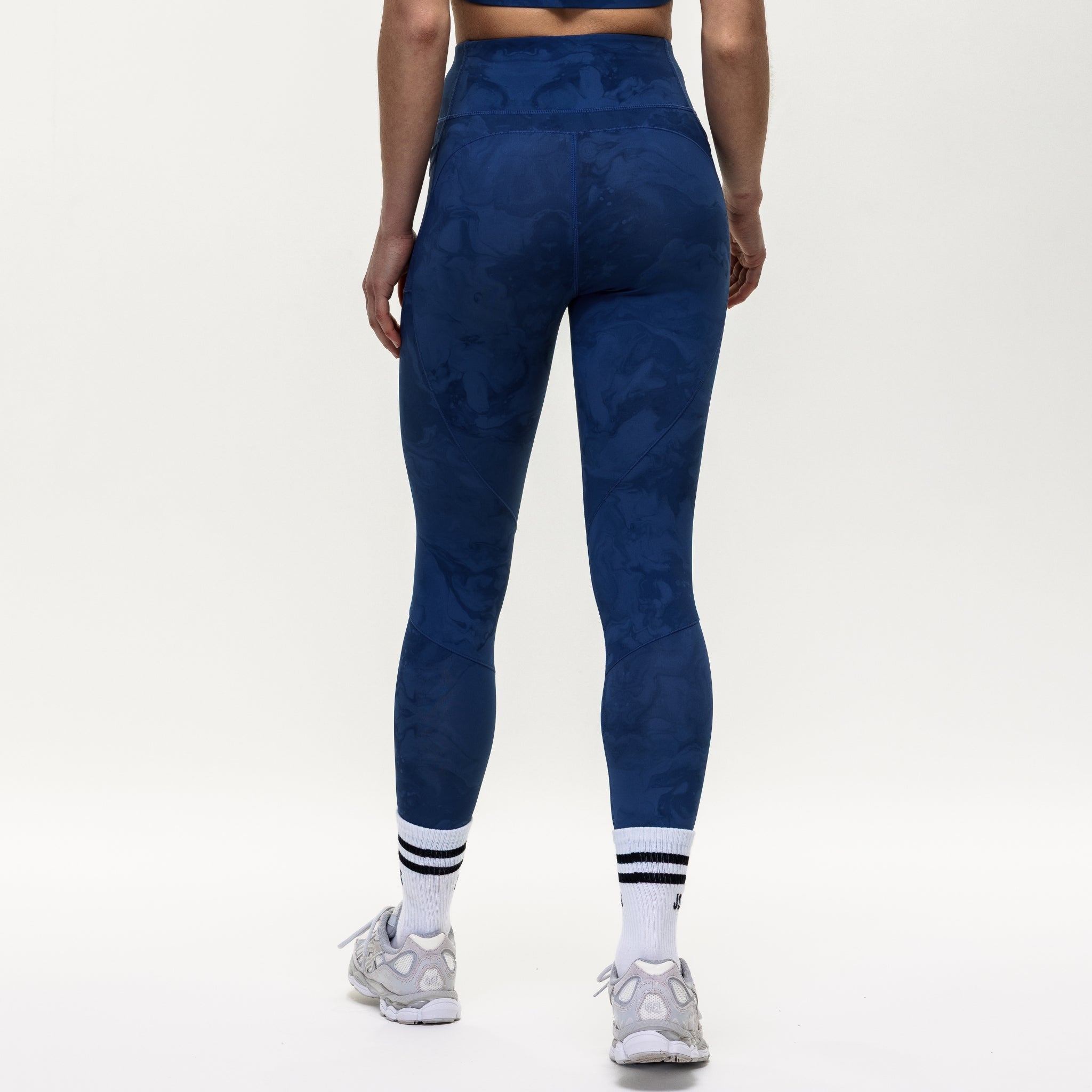 Power 7/8 Training Leggings - Indigo Marble