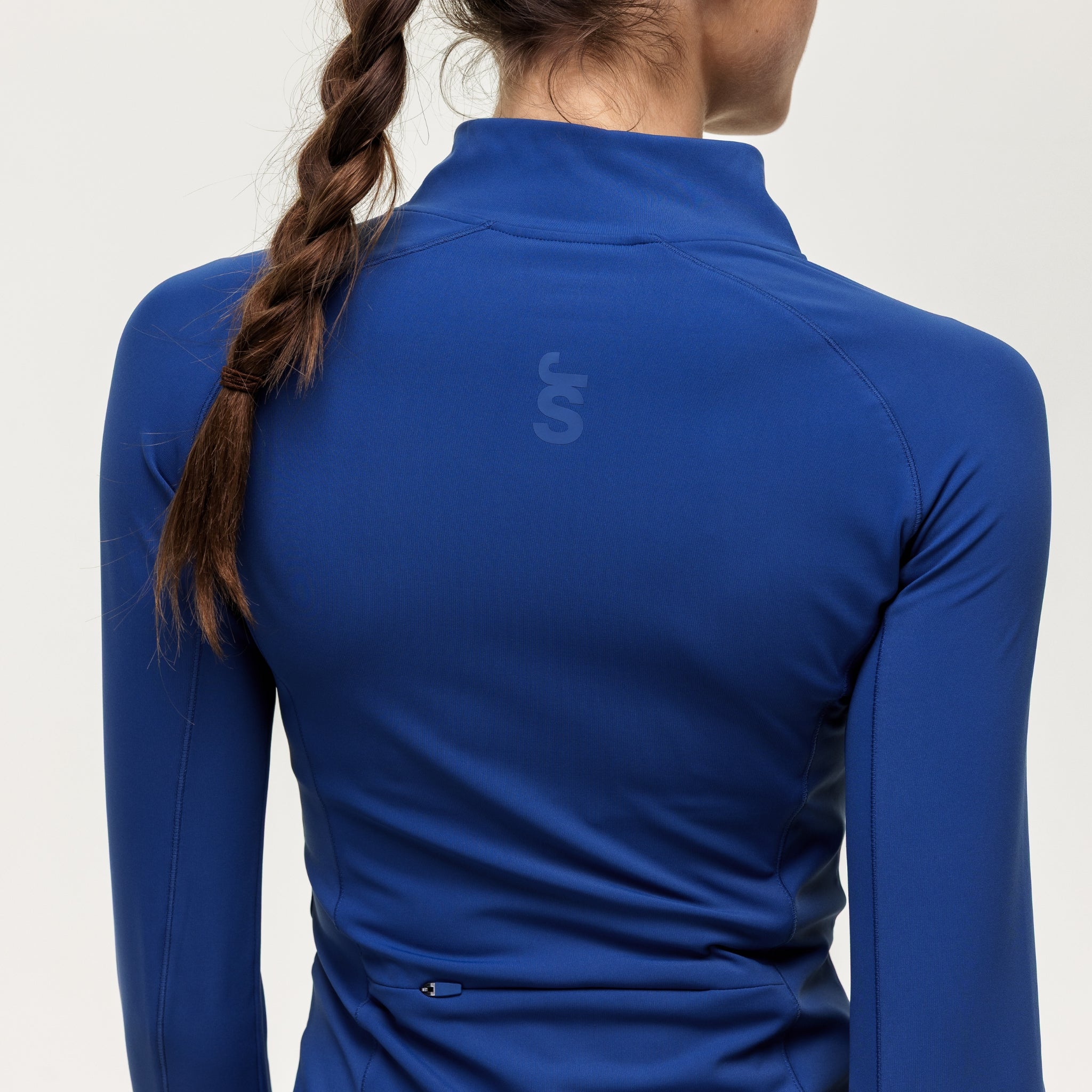 Training Zip Up Jacket - Indigo