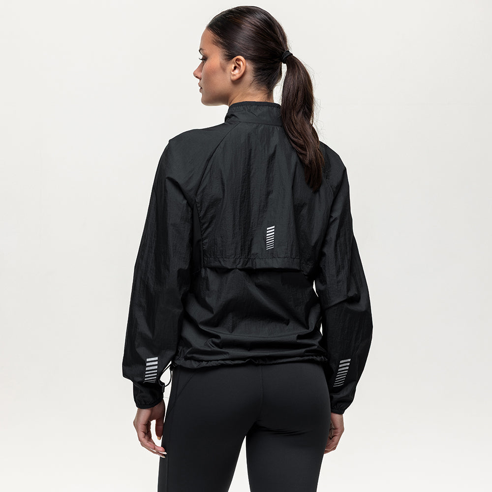 Run Lite Water Resistant Jacket - Black Onyx