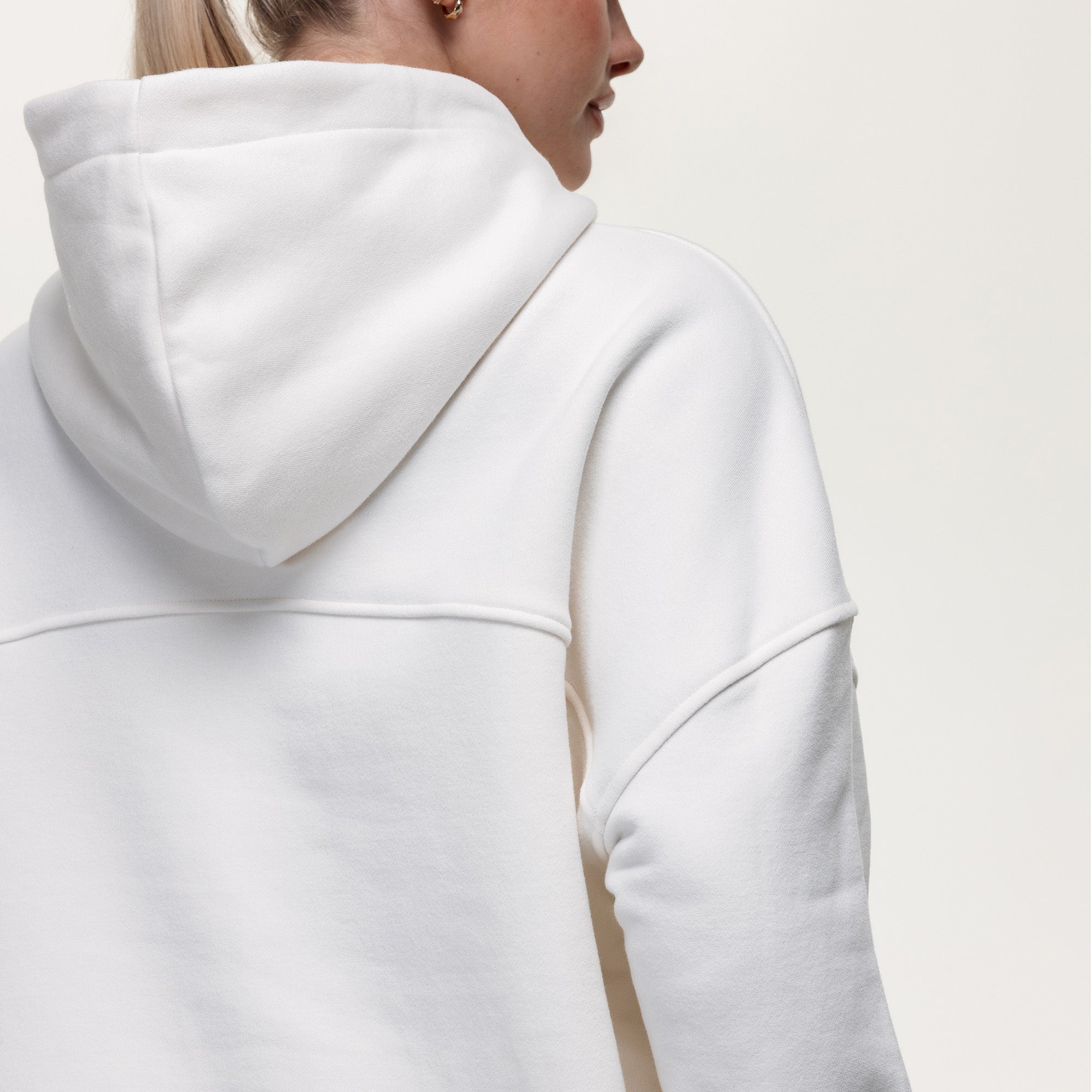 Throw On Oversized Hoodie - Vintage Stone