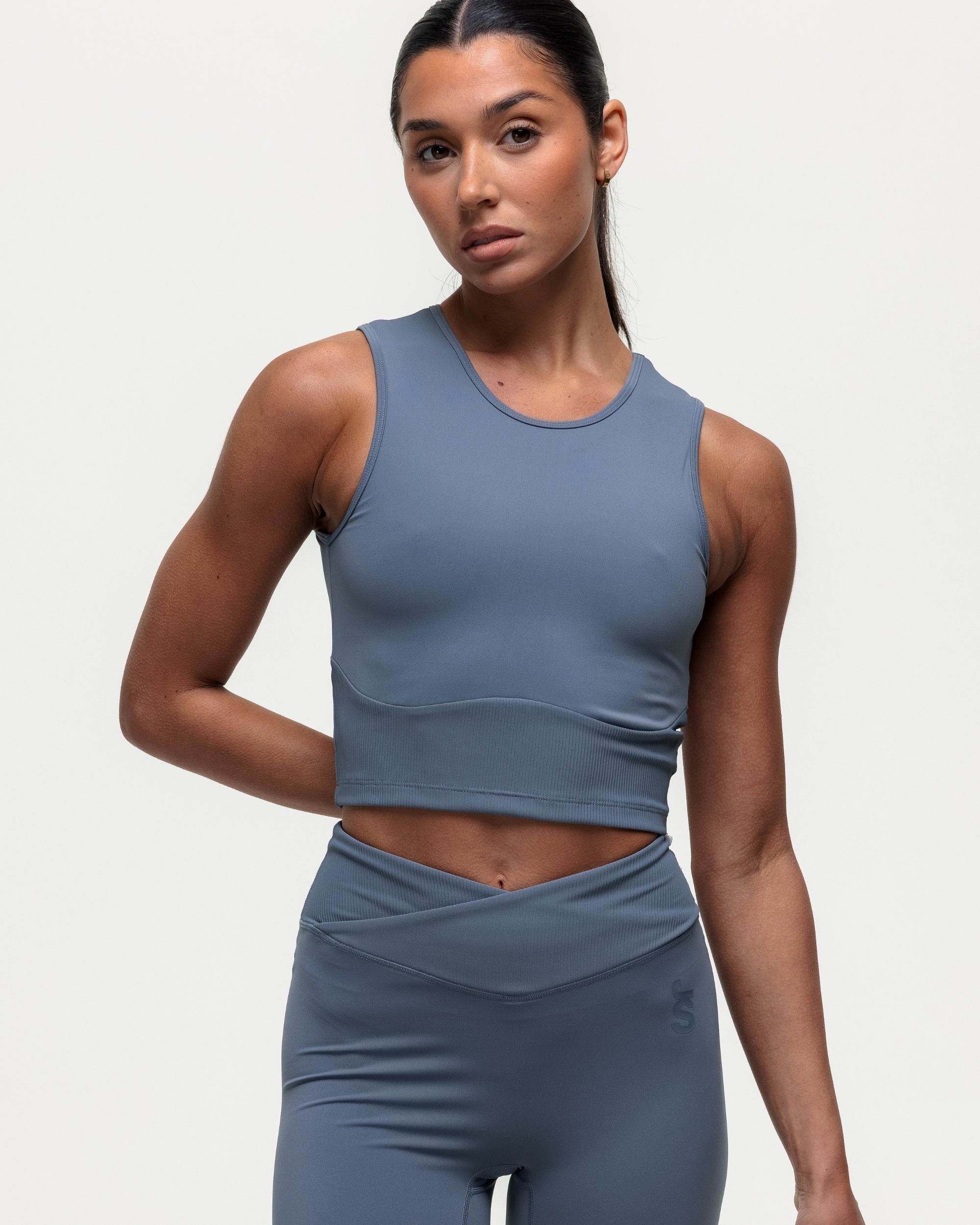 Prana Crop Vest - Graphite