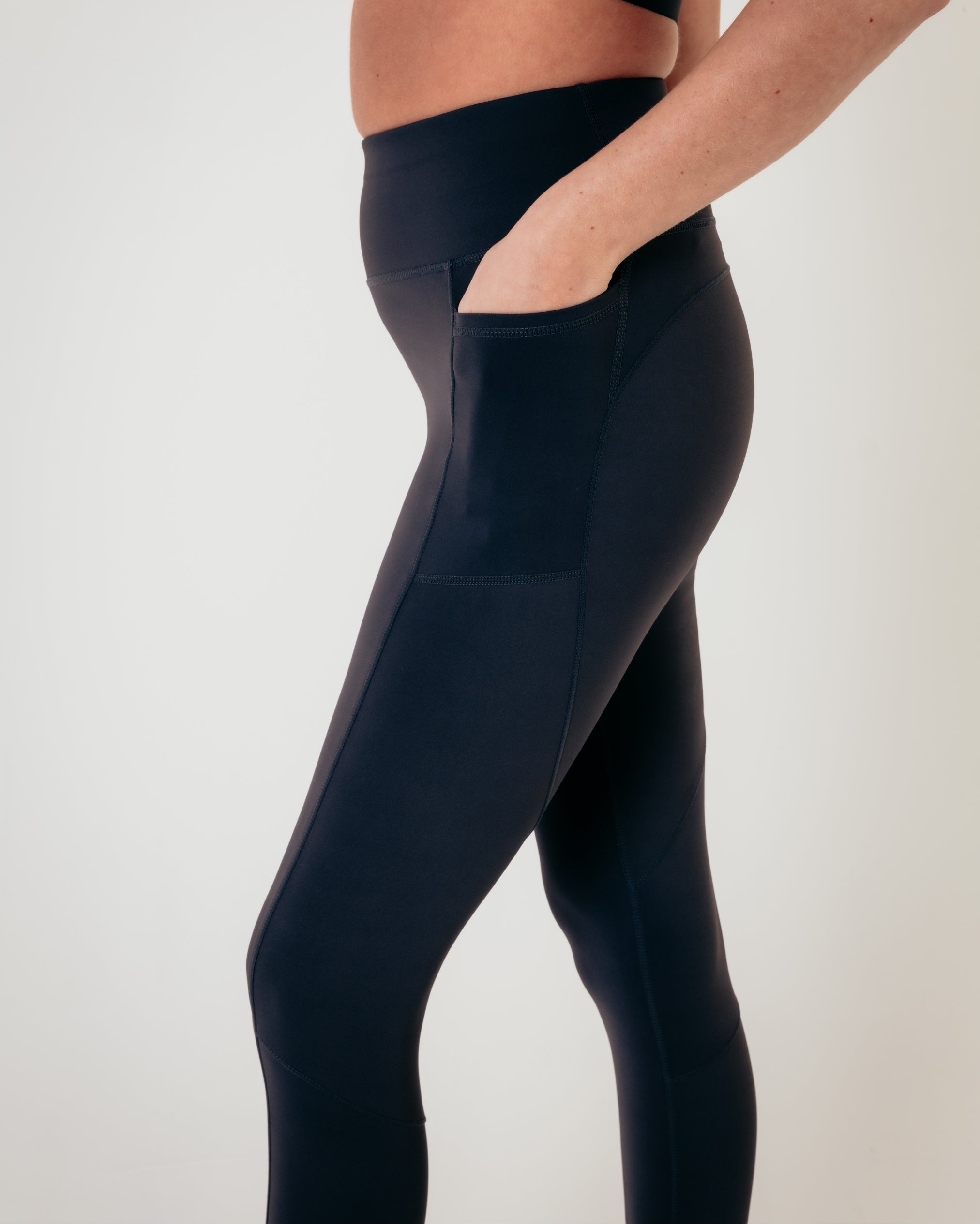 Power High Rise 7/8 Leggings - Black