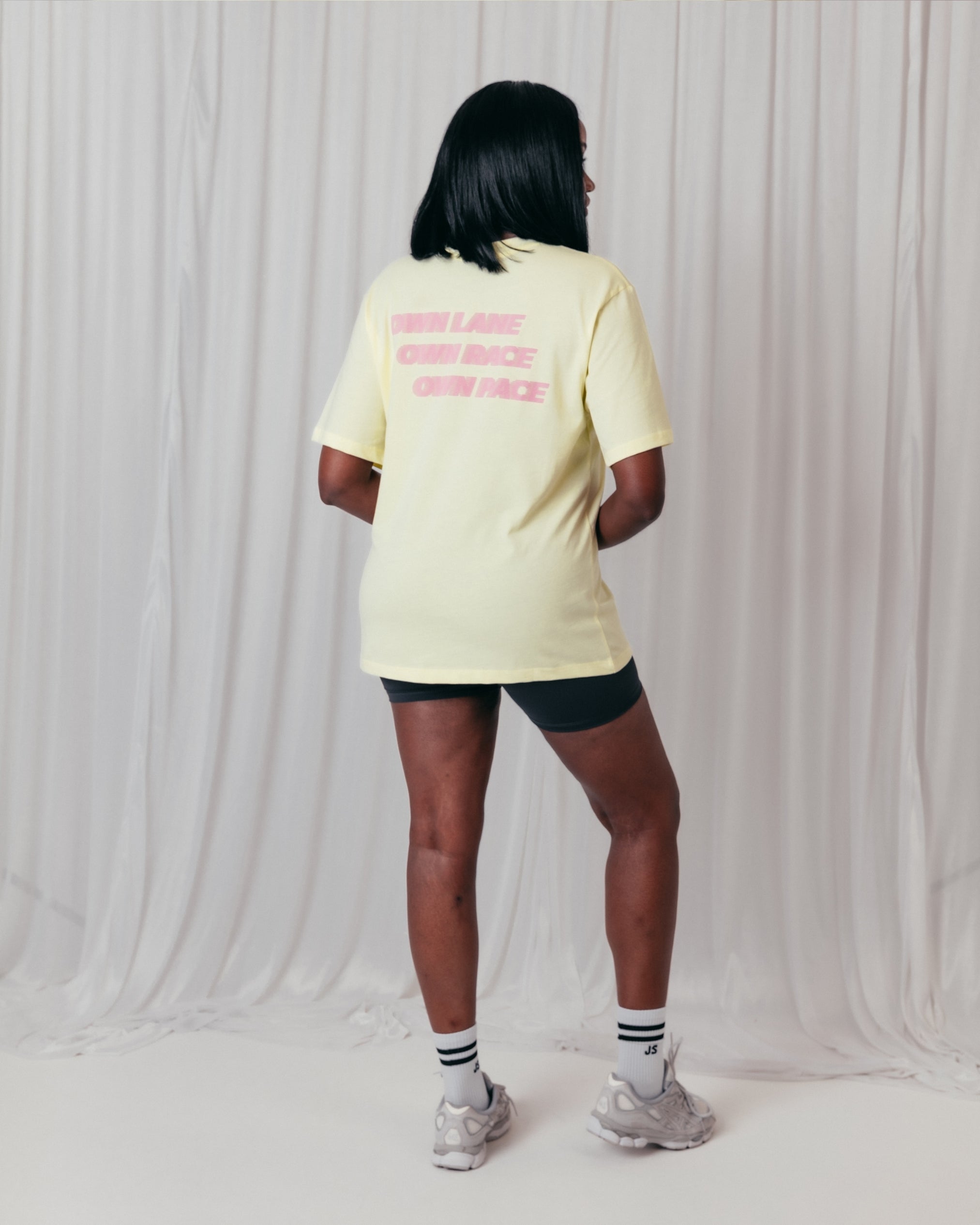 Own Pace Boyfriend Tee - Buttercup Yellow