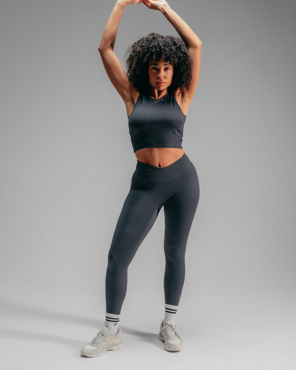 Wrap Over Leggings - Black