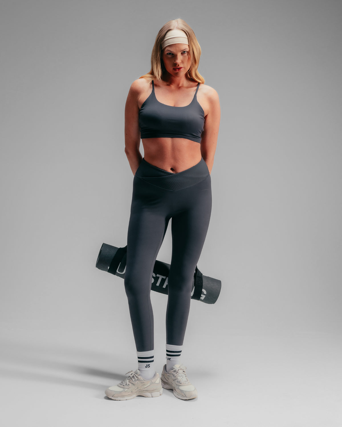 Strappy Tank Bra - Black