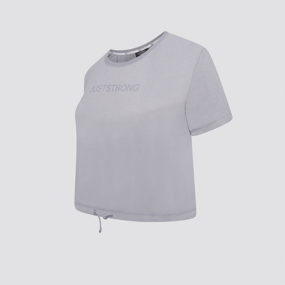 Everyday Drawstring Tee - Shadow Grey