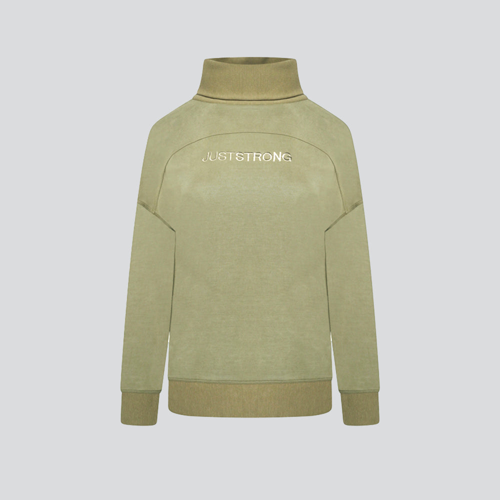 Luxe Essence Turtleneck - Military Green