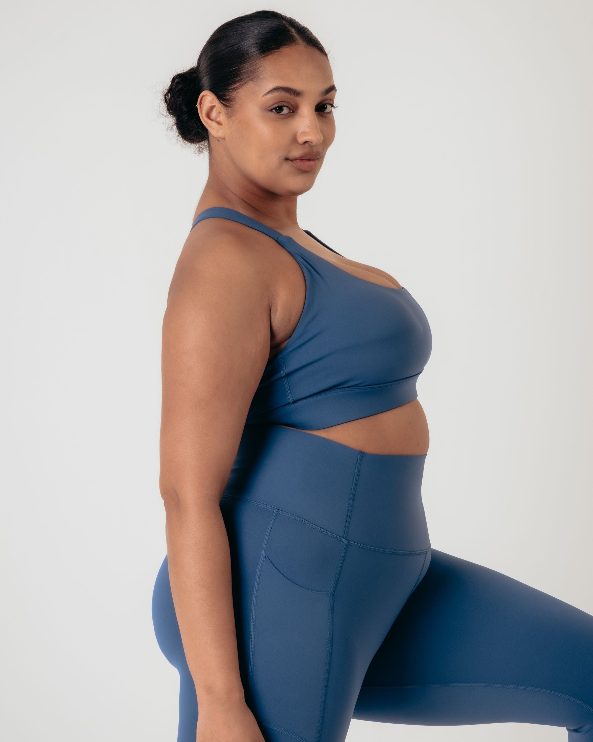 Impact High Support Bra - Indigo