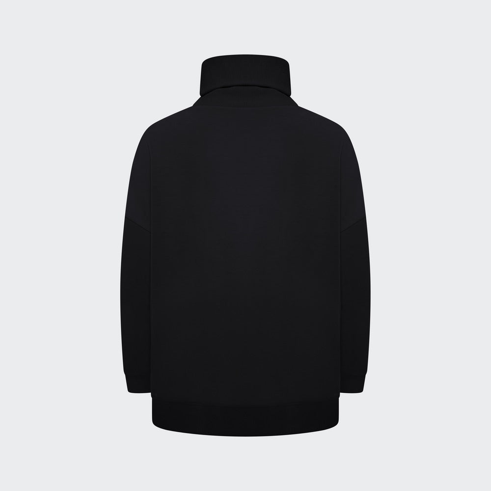 Luxe Essence Turtleneck - Black Onyx