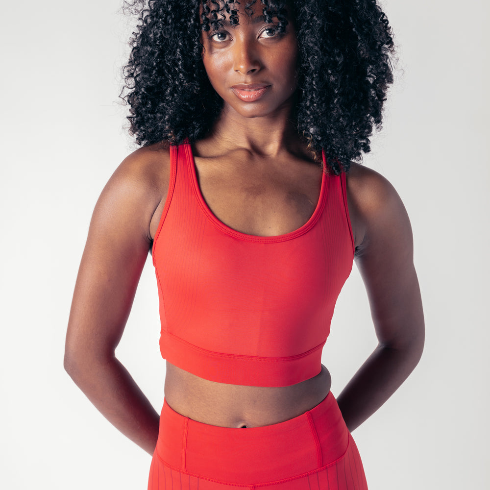 Agility Workout Bra - Ruby Red