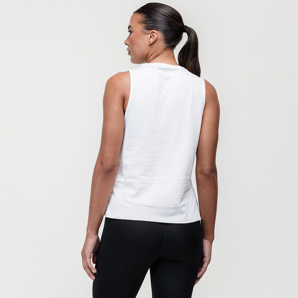 Motion Training Essentials Tank - Ivory White