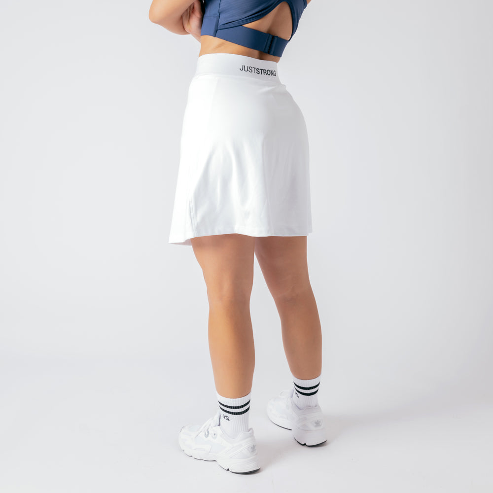 Tennis Skirt - Ivory White